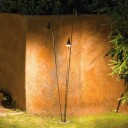Brisa utendørs LED gulvlampe 5 lyskilder khaki   Vibia   Design   Plast