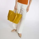 Coccinelle Dame Vesker Gul ONE SIZE,