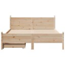  Sengeramme uten madrass 120x200 cm heltre furu 8721158409485