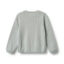 Wheat Knit Cardigan Maia Soft Blue (86 / 1,5 år)