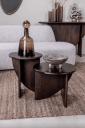 Trend Collection Annabel Sofabord Valnøtt Ø50 x H40