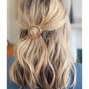ByBarb Hair Clip Metal Gold Rachel