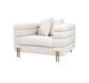 Eichholtz York lenestol bouclé cream