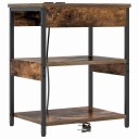  Nattbordskap Røkt eik 41 x 31 x 51 cm Konstruert tre