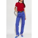 Versace Dame Topper Rød 2XS,