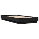  Sengeramme svart 100x200 cm konstruert tre 8721012286498