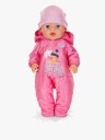 Baby Born Click &  Play Dukke Med Vinterdress Emma 43 Cm