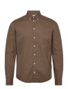 Casual Friday Cfanton Bd Ls Linen Mix   Brown   L