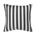 Borg Living Putetrekk - 100% Bomullssateng - Nordic Stripe Mørk grå - Stripete - 60x63 cm