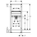 Geberit Servantsfixtur Duofix 112 cm
