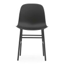Normann Copenhagen Form Stol Sort/Stål