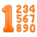 Ballongkungen Tallballong Neonoransje Tall 4 CH404NO