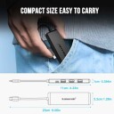 Lemorele TC22L 5-i-1 USB-C Hub med 4K HDMI, Gigabit Ethernet og 100W PD