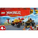 Lego Ninjago Kai Og Ras' bil Og Motorsykkeloppgjør 71789