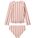 Liewood Dagny Stripe Swim Set Pink 122