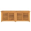 vidaXL Putekasse med pose 150x50x53 cm heltre teak