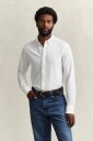 Gant REG JERSEY PIQUE STRETCH SHIRT Hvit XL