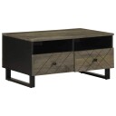 Salongbord svart 80x54x40 cm heltre furu 8721158447906