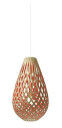 David Trubridge Koura Rød Taklampe