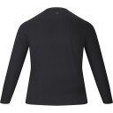 Q Sportswear Misha Langermet Trenings T skjorte Dame Svart 48