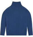 Zadig & Voltaire Kids Polo Neck Sweater Or Jumper - Blue - 140