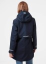 Navy Helly Hansen W Lisburn Coat Regnjakke (L)