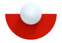 Swedish Ninja - Candy Big Circle 180 S Vegglampe Strawberry Red Swedish Ninja