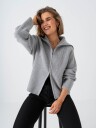Comprimé Boucle Sweater Grå 36