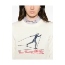 Sporty & Rich Dame Strikkevarer Hvit L,