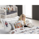 Turiform  Kardemommeby Sengesett  80x100 / 35x40  Hvit