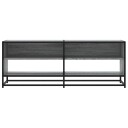  TV-benk grå sonoma 120,5x40x46 cm konstruert tre og metall 8721102839511