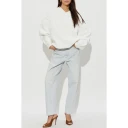 Victoria Beckham Dame Strikkevarer Hvit L,
