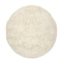 Classic Collection Cloudy ullteppe Ø 160 cm Naturhvit