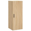  Veggskap sonoma eik 34,5x34x90 cm 8720845440312