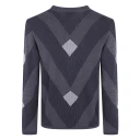 Emporio Armani, Herre, Strikkevarer, Blå, 2XL,