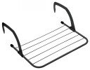 Jata HTEN2403 TÃ¸rrestativ til Radiator   Foldbar 50x33x16cm   Sort
