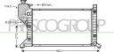 PRASCO ME915R004 Radiator motorkjøling