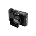 NiSi Lens Hood, UV-Filter & Cap For Fujifilm X100 Series. Black