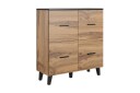Kommode Dudley 45x110 cm   Natur/Svart