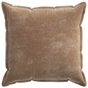 vidaXL Putetrekk 6 stk. HOUTEN Brun 80 x 80 cm Chenille stoff