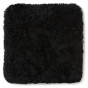Skinnwille Curly Seat Cover Sheepskin 40x40cm Black
