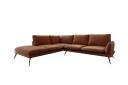 Graystone 4 seters Hjørnesofa   Brun/Mørkebrun