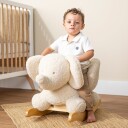 Nattou Teddy Gyngedyr Elefant Benhvit