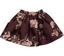 MarMar Skjørt Party Sunita Deep Mulberry Jacquard (122 / 7 år)