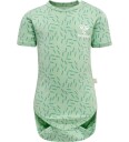 Hummel Body k/e   hmlRiver   Nedtonet Jade   Hummel   74   Kortermet body   Grønn