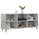 vidaXL TV-benk betonggrå 103,5x30x50 cm konstruert tre 8720845906351