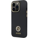 Guess Mobildeksel til iPhone 13 Pro 6,1" med MagSafe i Svart - Silikone Logo Strass 4G