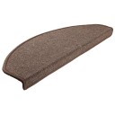 vidaXL Trappematter 10 stk 65x24x4 cm kaffebrun