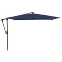 Glatz Sunwing Casa fritthengende parasoll 270 x 270 cm kat.5 antrasitt aluminium / 530 Atlantic Glatz