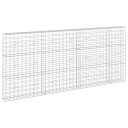 vidaXL Gabion med 3,5 mm tråd og 10x10 cm nett 350x20x150 cm